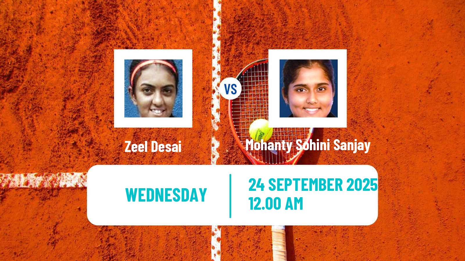 Tennis ITF W15 Gurugram 2 Women Zeel Desai - Mohanty Sohini Sanjay