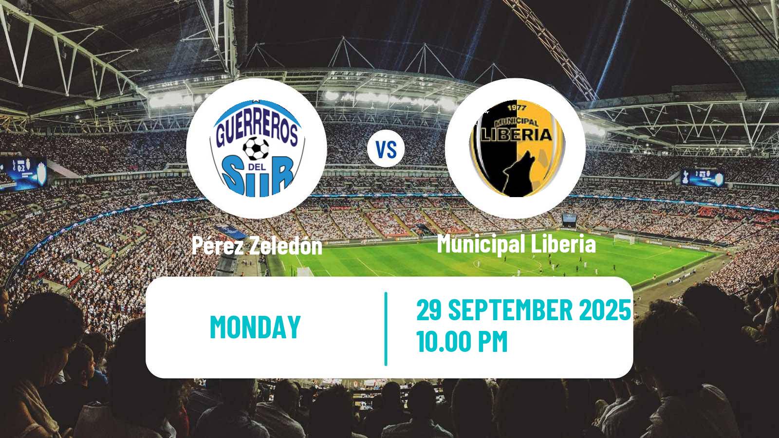 Soccer Costa Rican Primera Division Pérez Zeledón - Municipal Liberia
