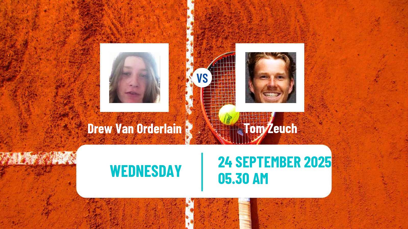 Tennis ITF M15 Forbach Men Drew Van Orderlain - Tom Zeuch