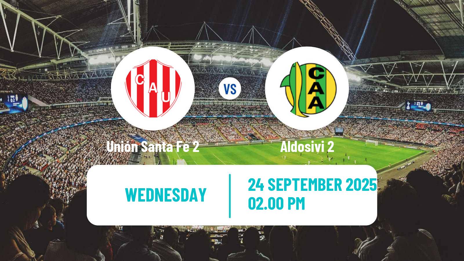 Soccer Argentinian Reserve League Unión Santa Fe 2 - Aldosivi 2