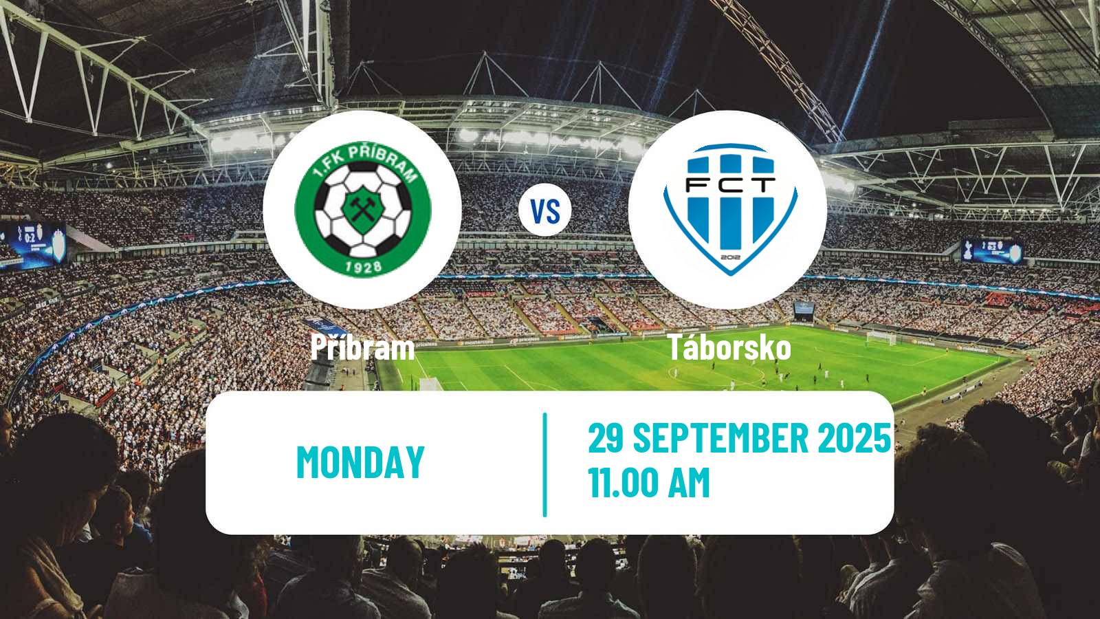 Soccer Czech Division 2 Příbram - Táborsko