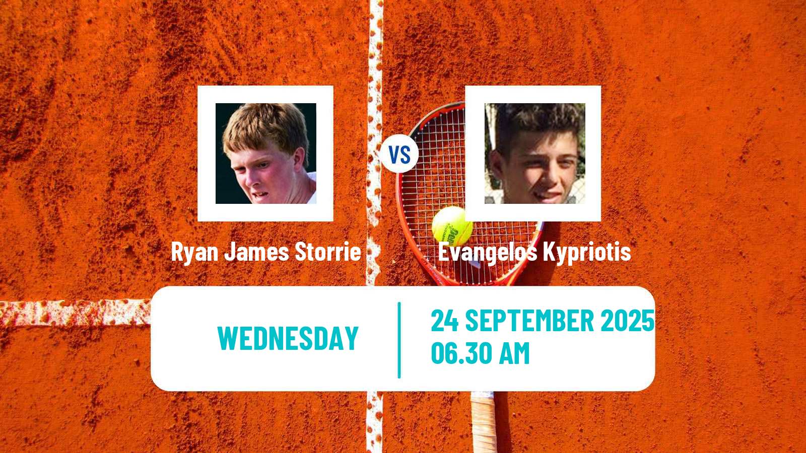 Tennis ITF M15 Heraklion 7 Men Ryan James Storrie - Evangelos Kypriotis