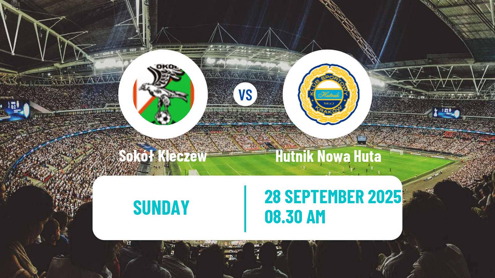 Soccer Polish Division 2 Sokół Kleczew - Hutnik Nowa Huta