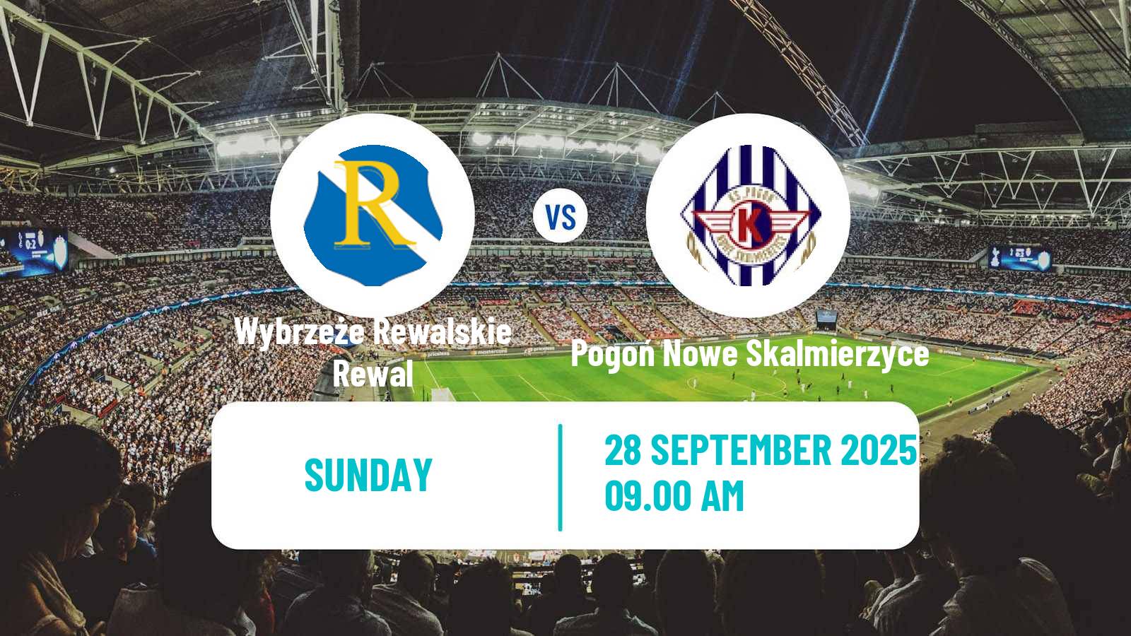 Soccer Polish Division 3 - Group II Wybrzeże Rewalskie Rewal - Pogoń Nowe Skalmierzyce