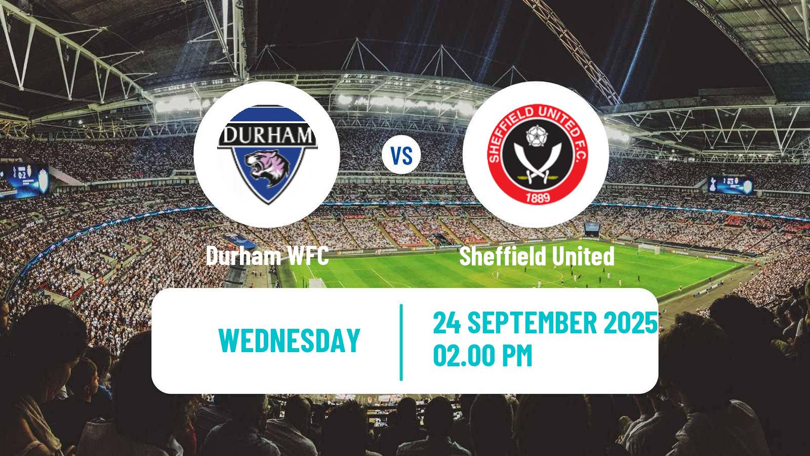 Soccer English League Cup Women Durham - Sheffield United