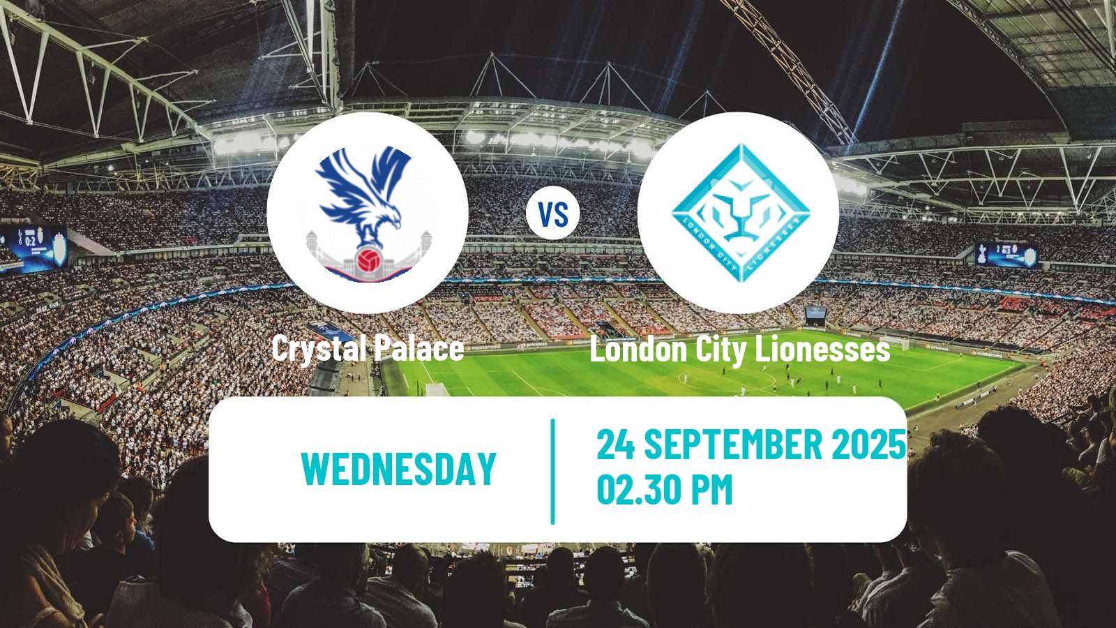 Soccer English League Cup Women Crystal Palace - London City Lionesses