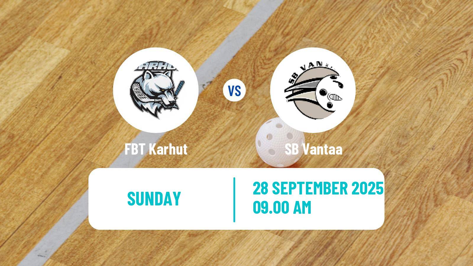 Floorball Finnish Divari Karhut - SB Vantaa