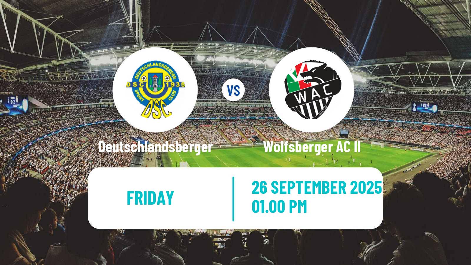 Soccer Austrian Regionalliga Central Deutschlandsberger - Wolfsberger AC II