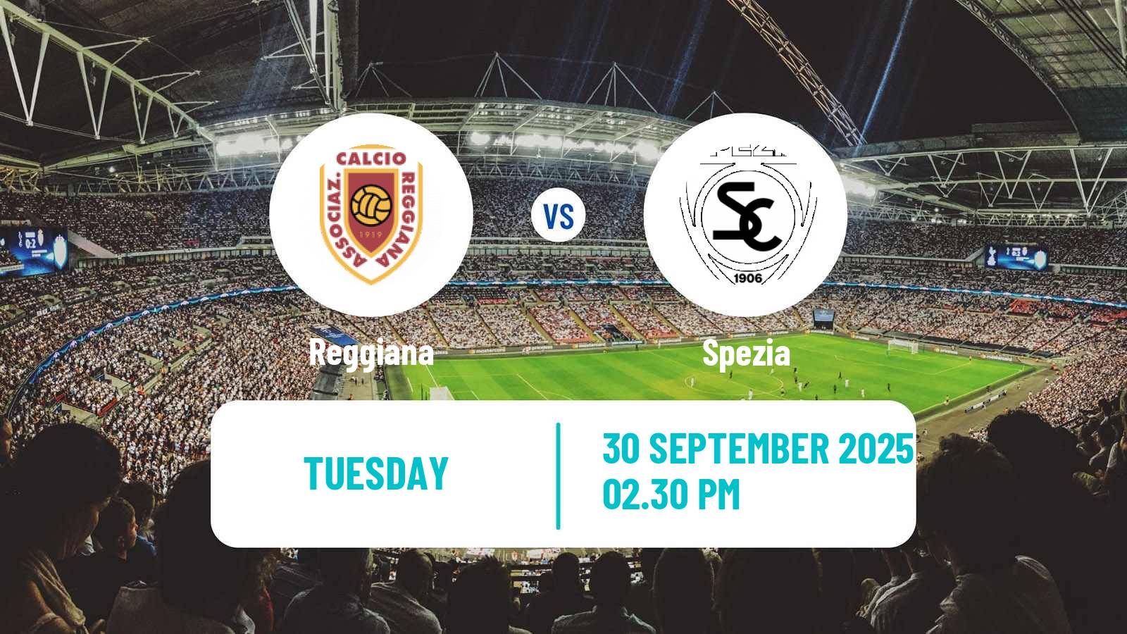 Soccer Italian Serie B Reggiana - Spezia