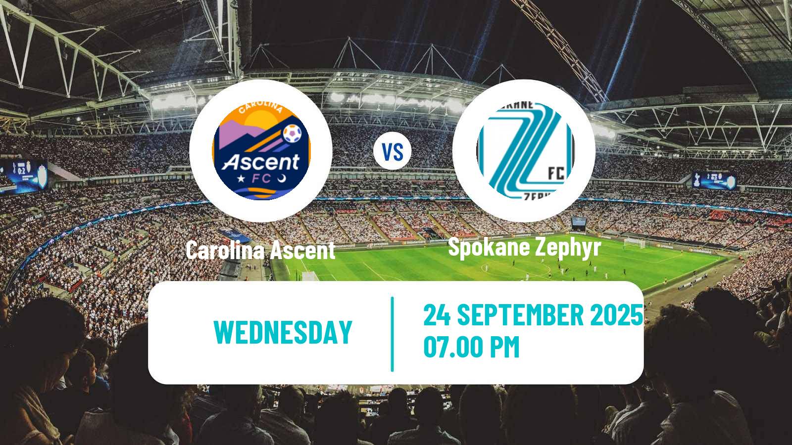 Soccer USL Super League Women Carolina Ascent - Spokane Zephyr