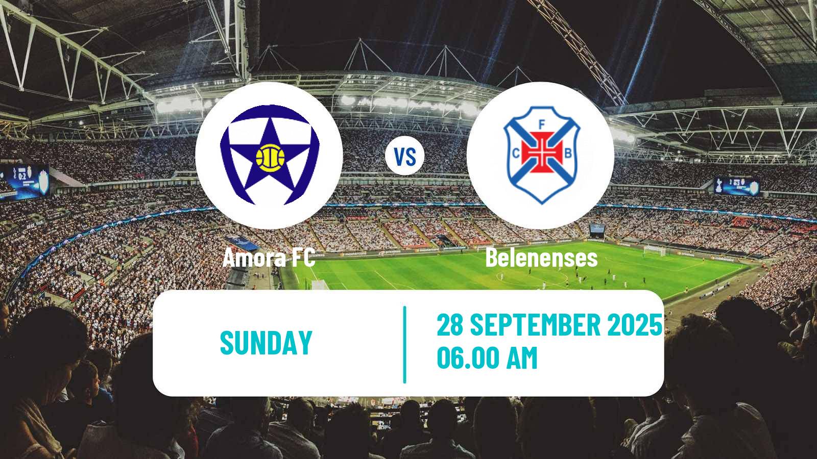 Soccer Portuguese Liga 3 Amora - Belenenses