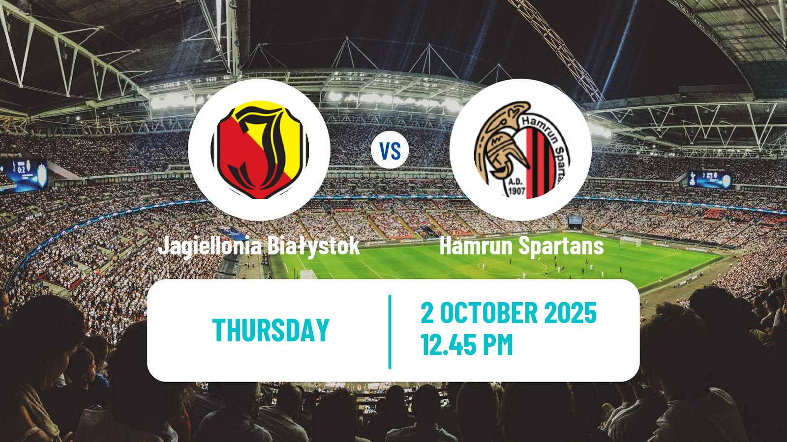 Soccer UEFA Europa Conference League Jagiellonia Białystok - Hamrun Spartans