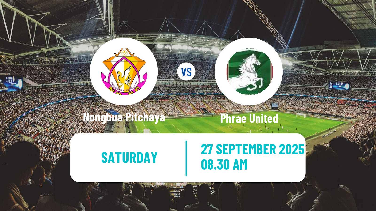 Soccer Thai League 2 Nongbua Pitchaya - Phrae United
