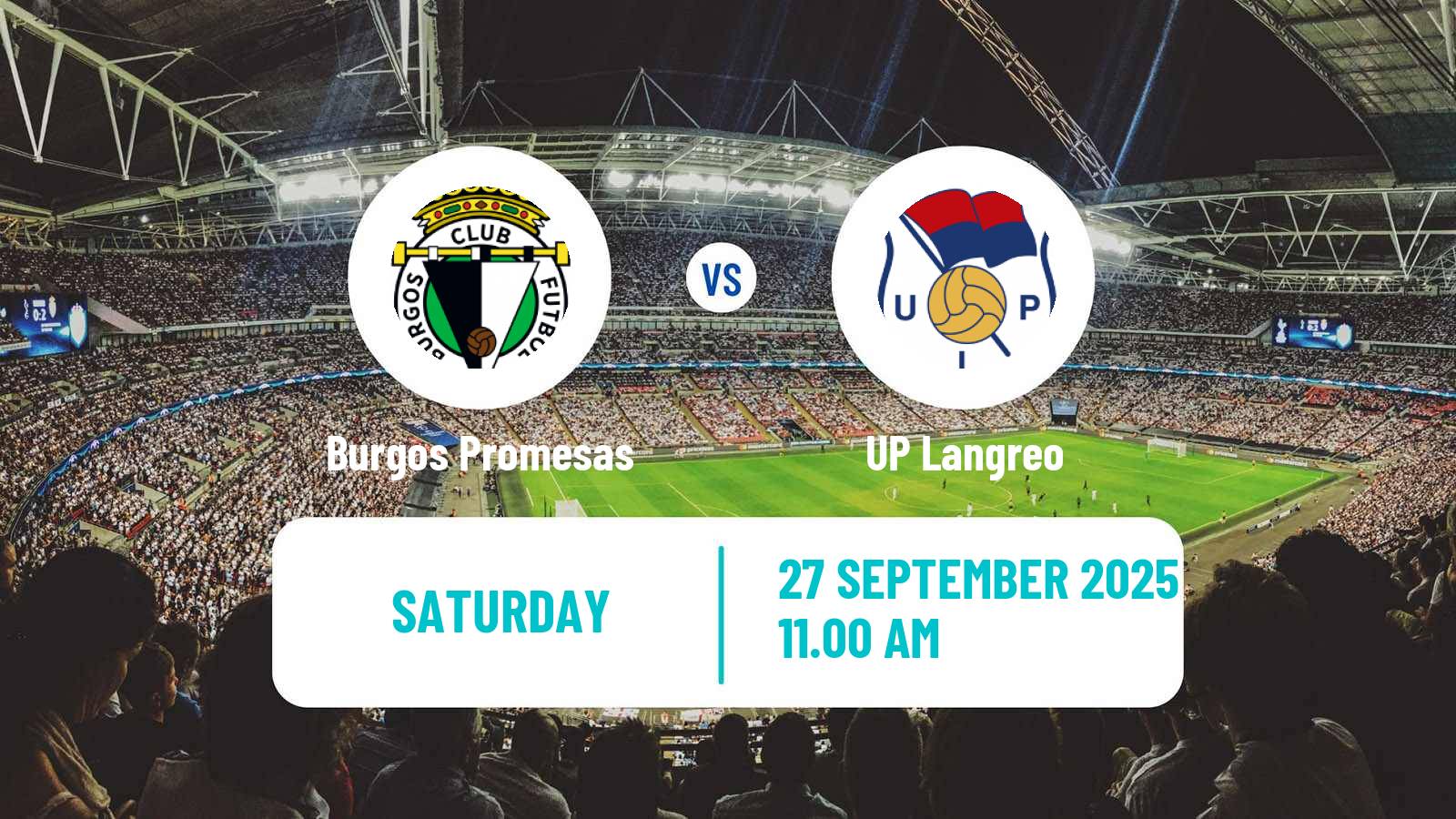 Soccer Spanish Segunda RFEF - Group 1 Burgos Promesas - Langreo