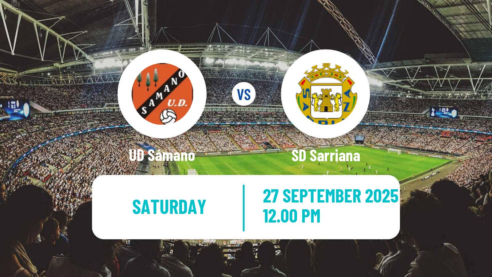 Soccer Spanish Segunda RFEF - Group 1 Sámano - Sarriana