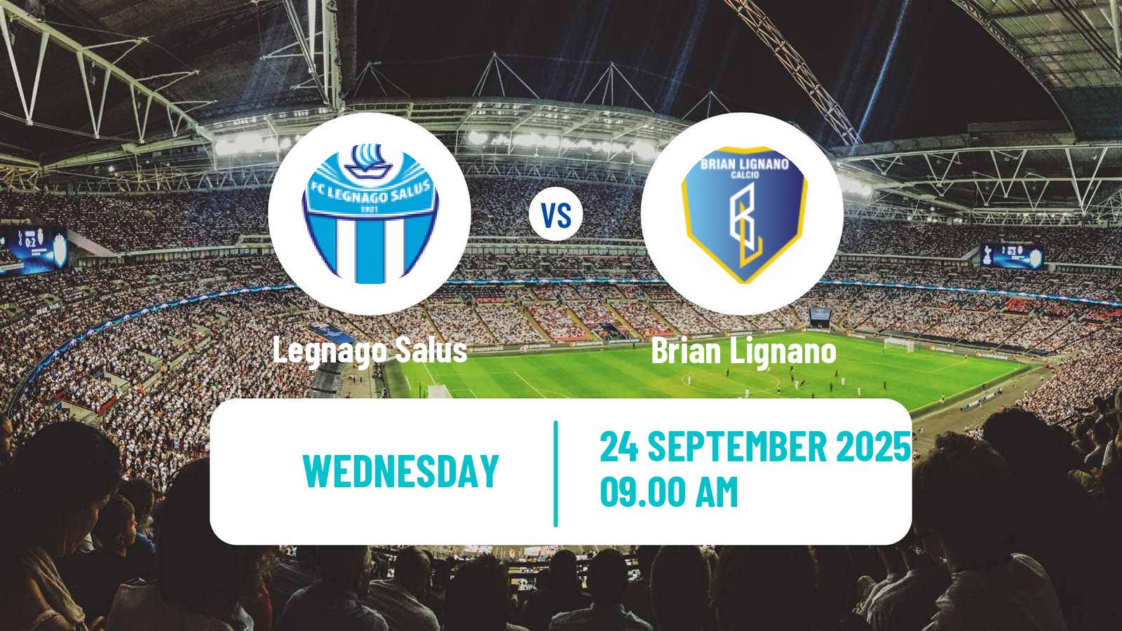 Soccer Italian Serie D - Group C Legnago Salus - Brian Lignano