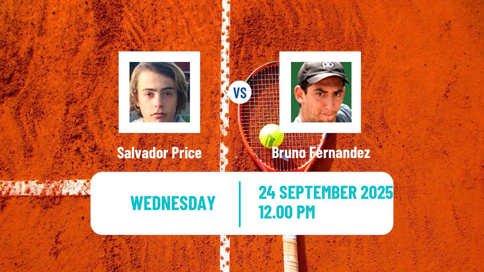 Tennis ITF M25 Barueri Men Salvador Price - Bruno Fernandez
