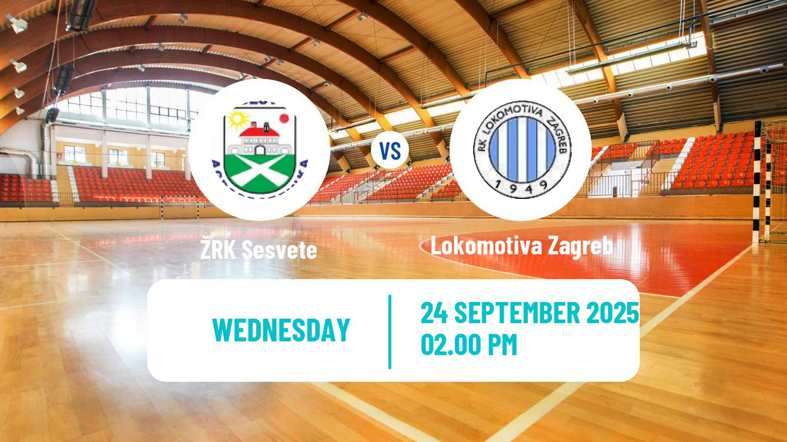 Handball Croatian 1 HRL Handball Women Sesvete - Lokomotiva Zagreb