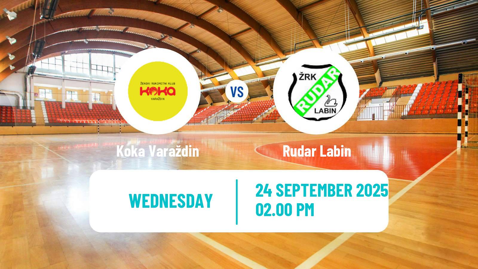 Handball Croatian 1 HRL Handball Women Koka Varaždin - Rudar Labin