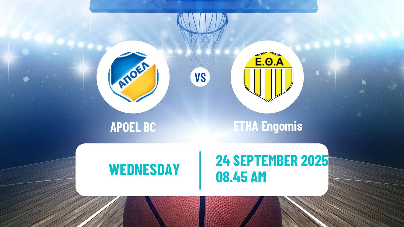 Basketball Club Friendly Basketball APOEL - ETHA Engomis
