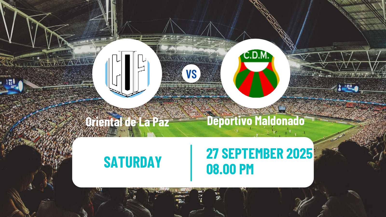 Soccer Uruguayan Segunda Division Oriental de La Paz - Deportivo Maldonado
