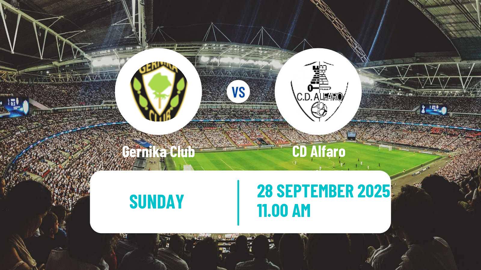 Soccer Spanish Segunda RFEF - Group 2 Gernika - Alfaro