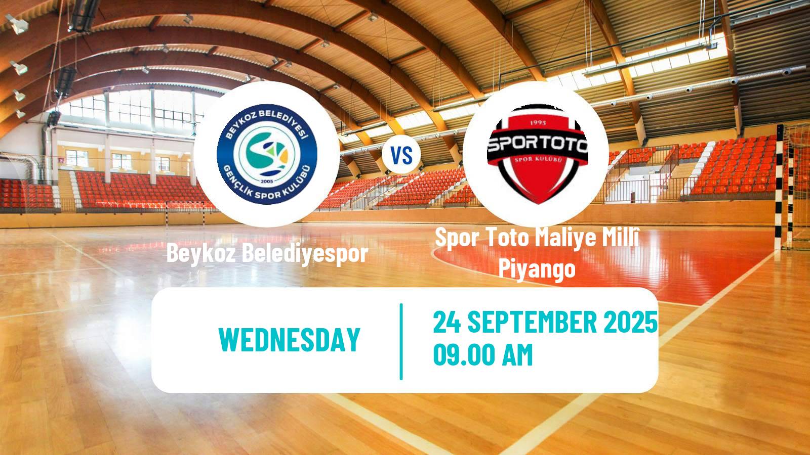 Handball Turkish Superlig Handball Beykoz Belediyespor - Spor Toto Maliye Millî Piyango