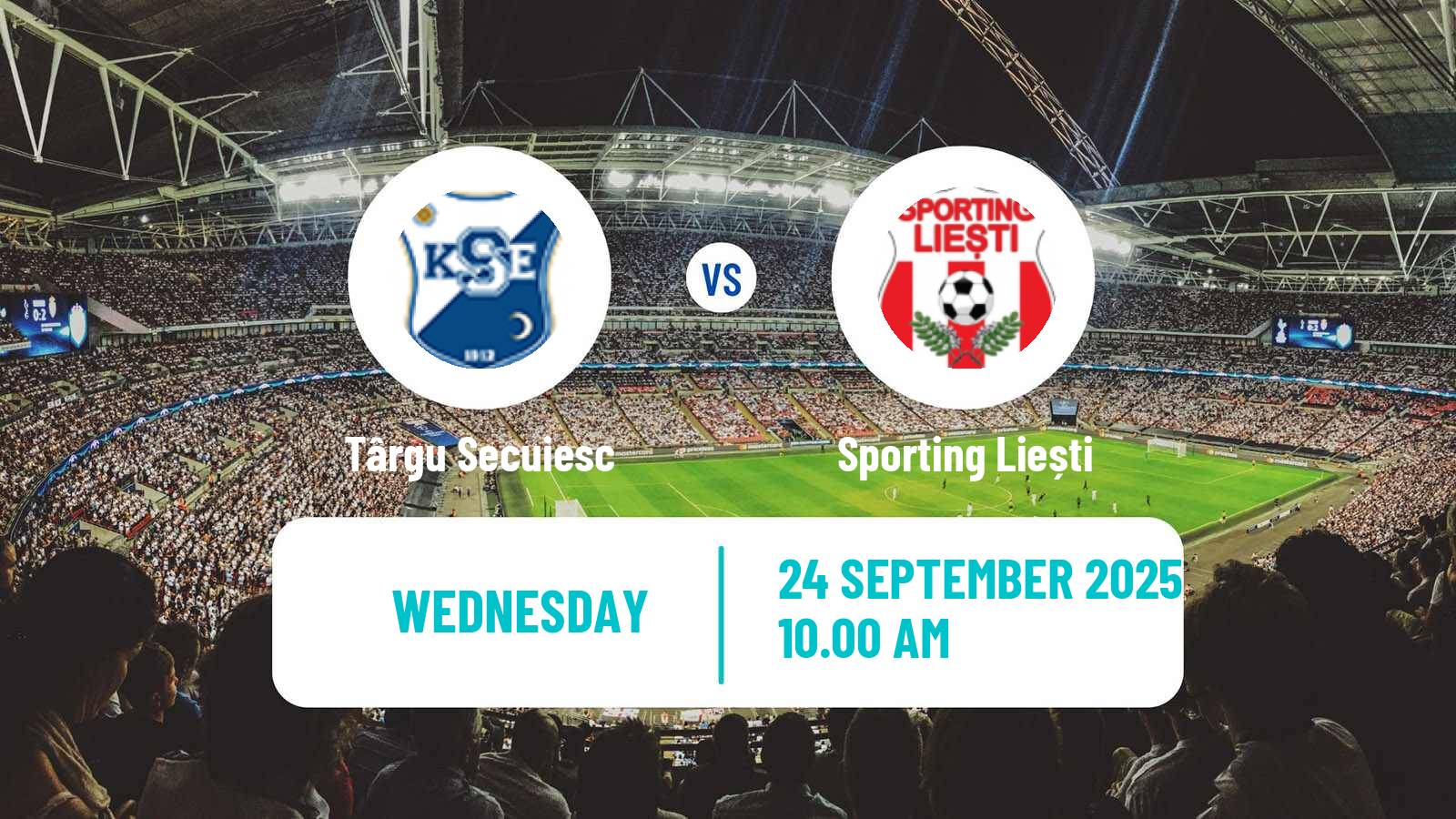 Soccer Romanian Liga 3 - Seria 2 Târgu Secuiesc - Sporting Liești