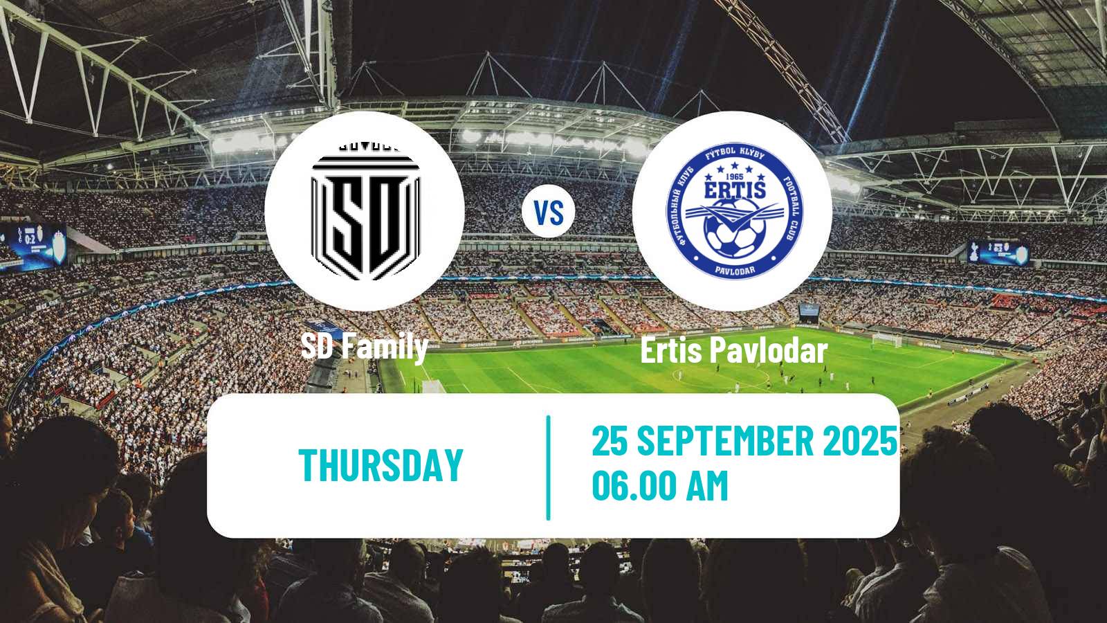 Soccer Kazakh First Division SD Family - Ertis Pavlodar