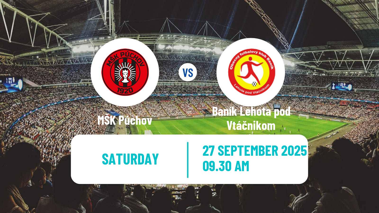 Soccer Slovak 2 Liga Púchov - Baník Lehota pod Vtáčnikom