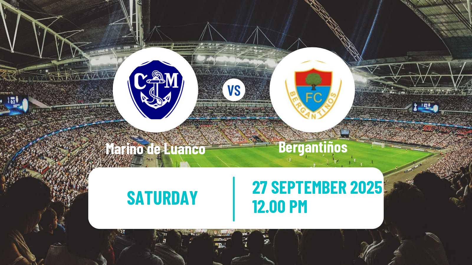 Soccer Spanish Segunda RFEF - Group 1 Marino de Luanco - Bergantiños