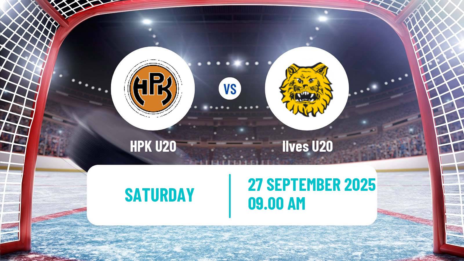 Hockey Finnish SM-sarja U20 HPK U20 - Ilves U20