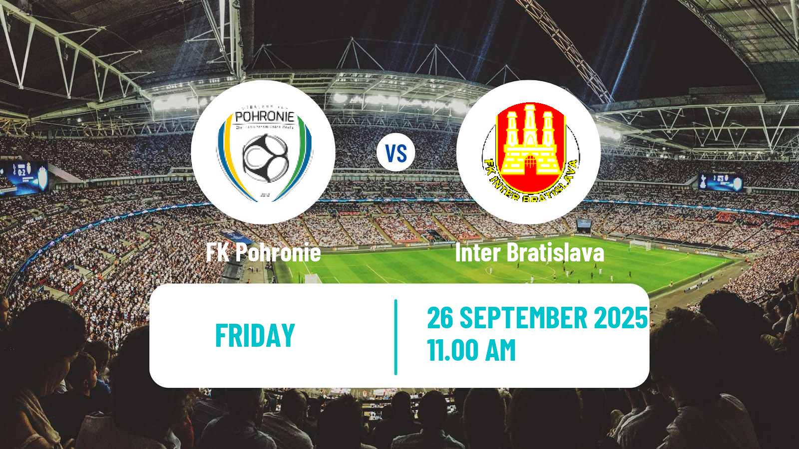 Soccer Slovak 2 Liga Pohronie - Inter Bratislava