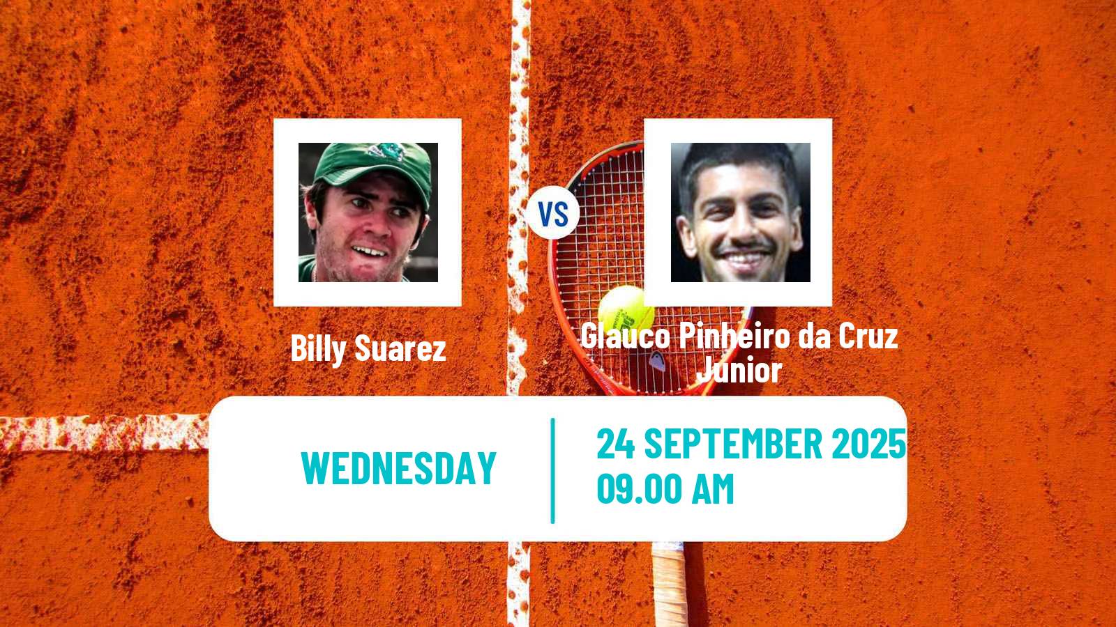 Tennis ITF M25 Barueri Men Billy Suarez - Glauco Pinheiro da Cruz Junior