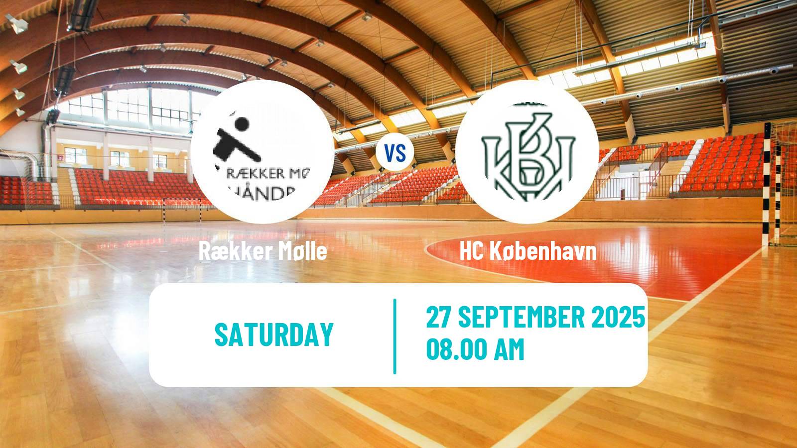 Handball Danish 1 Division Handball Rækker Mølle - HC København