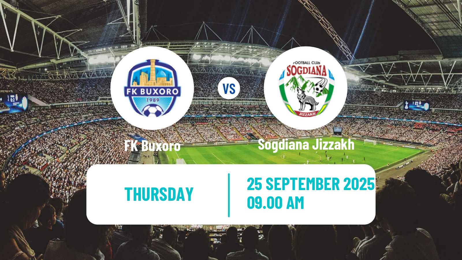 Soccer Uzbek Cup Buxoro - Sogdiana Jizzakh