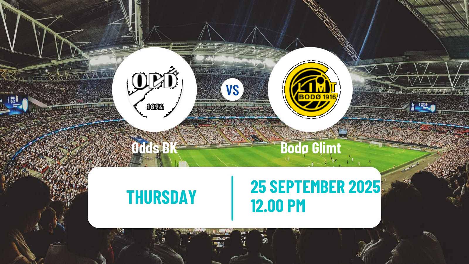 Soccer Norwegian NM Cup Odd - Bodø Glimt