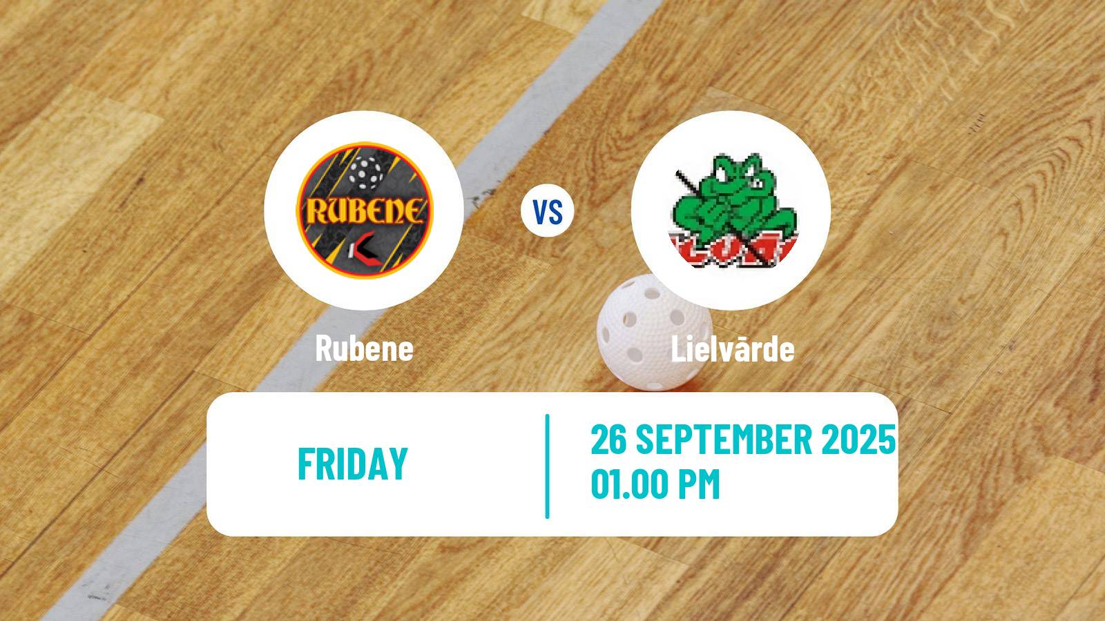 Floorball Latvian Elvi Liga Rubene - Lielvārde