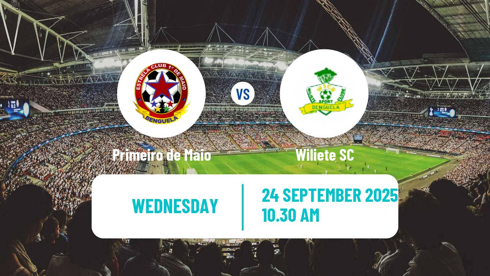 Soccer Angolan Girabola Primeiro de Maio - Wiliete