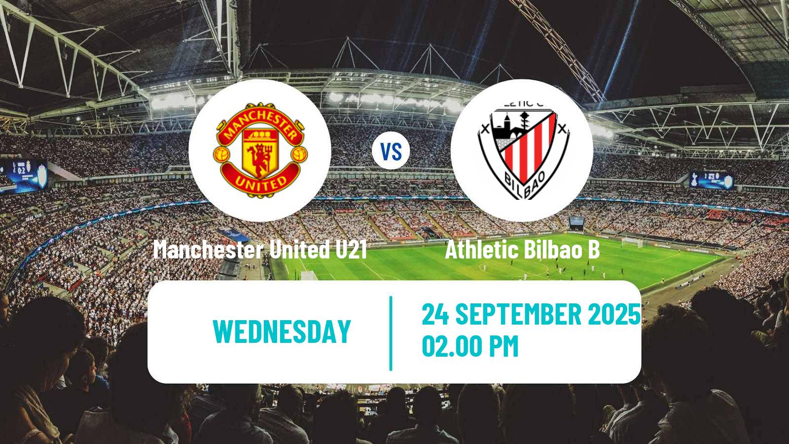 Soccer English Premier League International Cup Manchester United U21 - Athletic Bilbao B