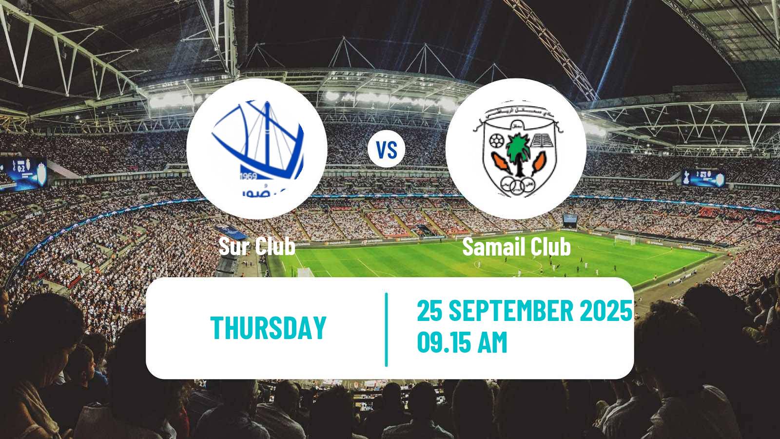 Soccer Omani League Sur Club - Samail