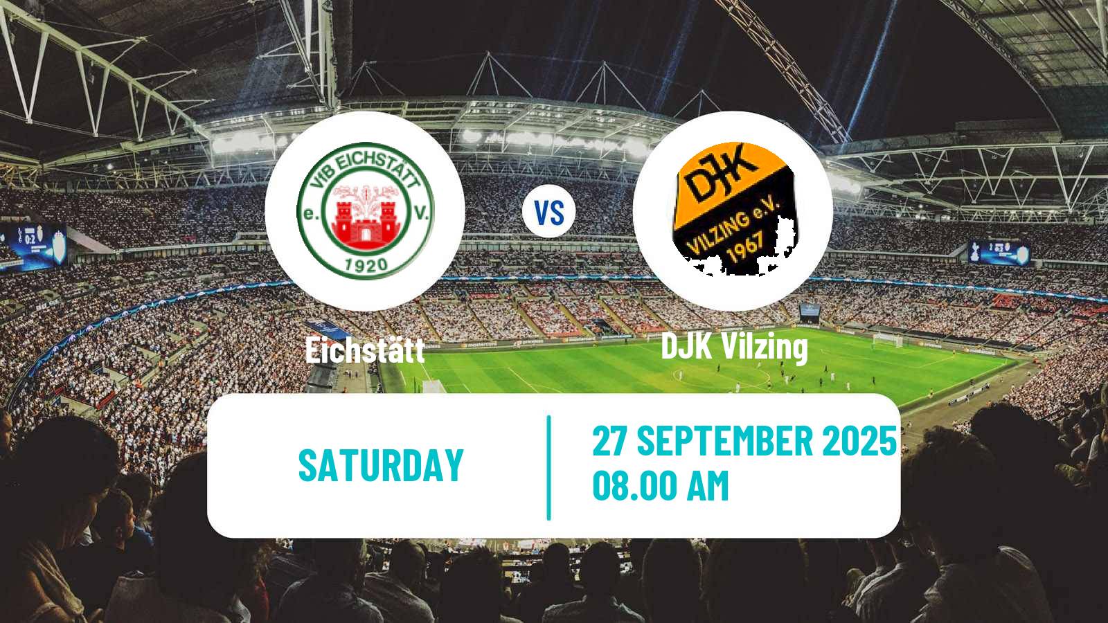 Soccer German Regionalliga Bayern Eichstätt - Vilzing