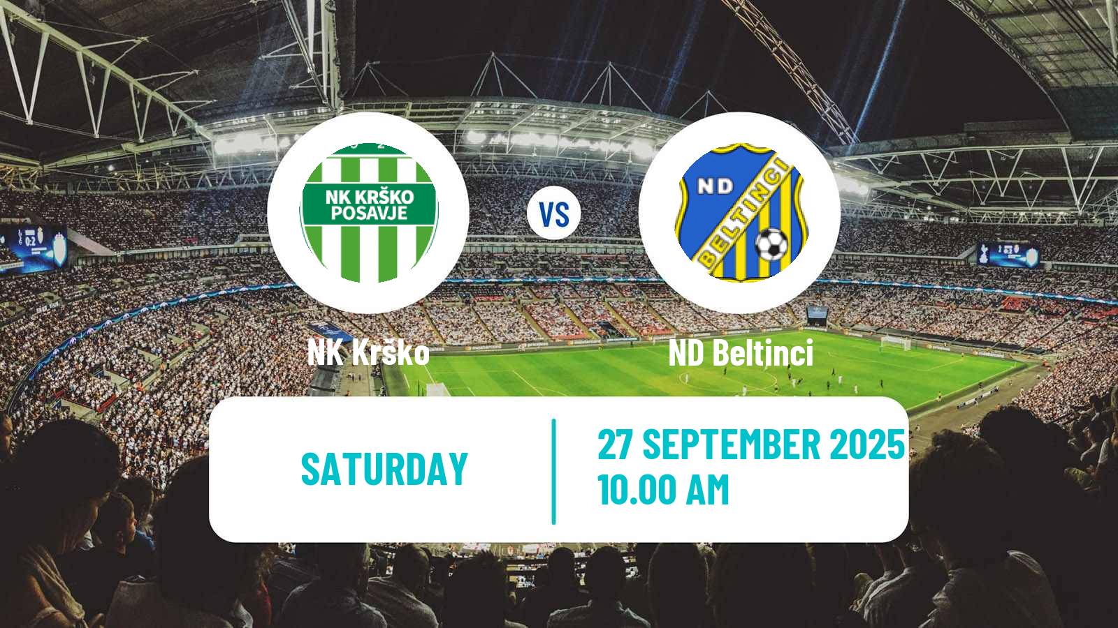 Soccer Slovenian 2 SNL Krško - Beltinci