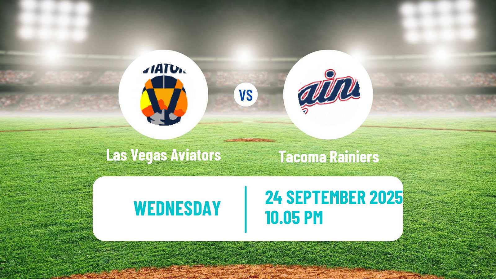 Baseball PCL Las Vegas Aviators - Tacoma Rainiers