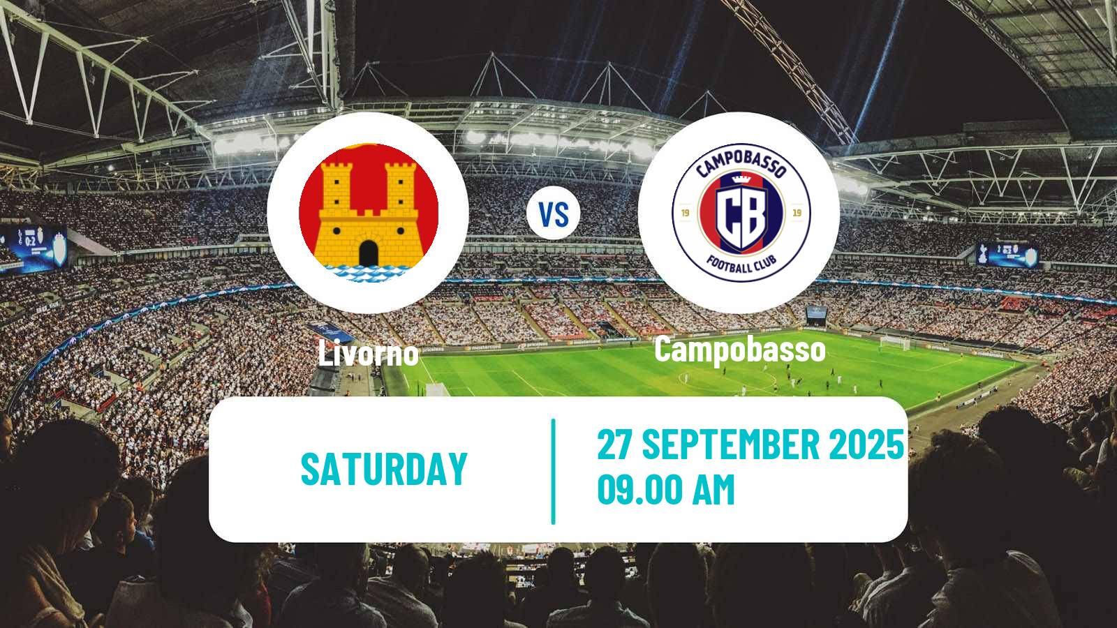 Soccer Italian Serie C Group B Livorno - Campobasso
