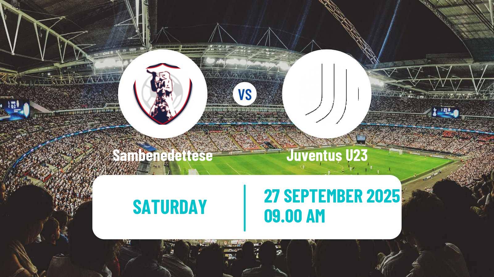 Soccer Italian Serie C Group B Sambenedettese - Juventus U23