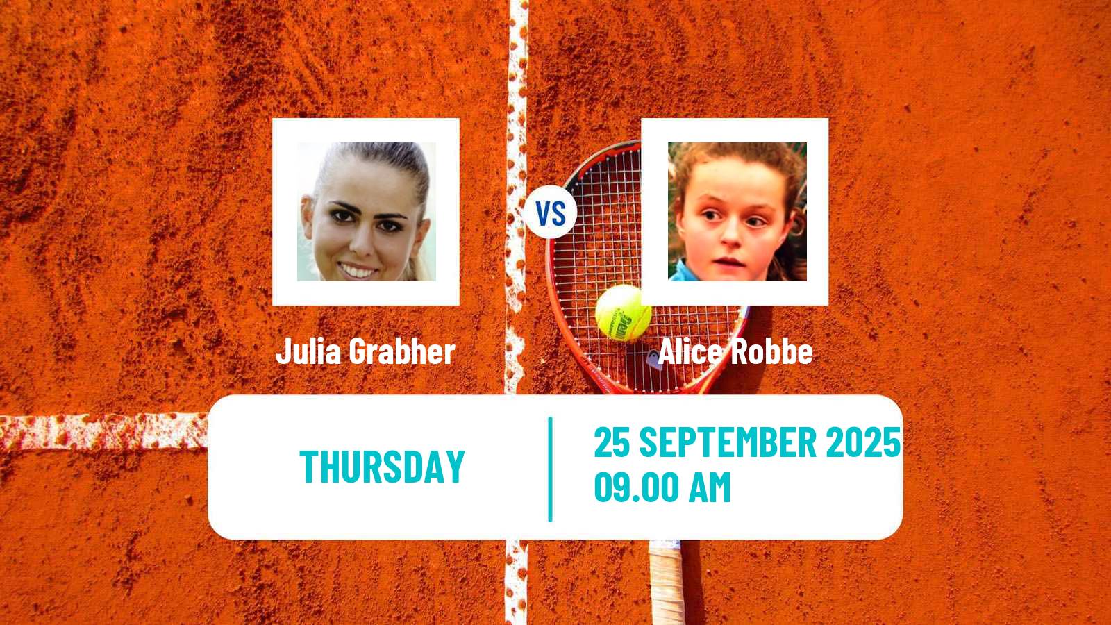Tennis ITF W100 Lisboa Women Julia Grabher - Alice Robbe