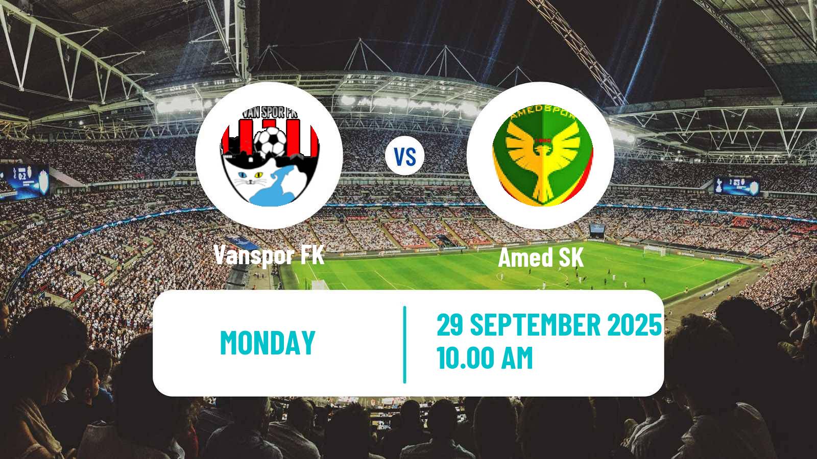 Soccer Turkish First League Vanspor - Amed SK