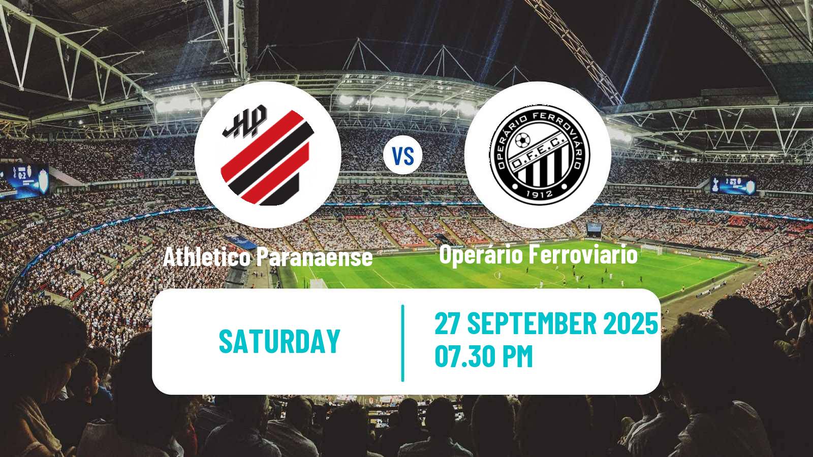 Soccer Brazilian Serie B Athletico Paranaense - Operário Ferroviario