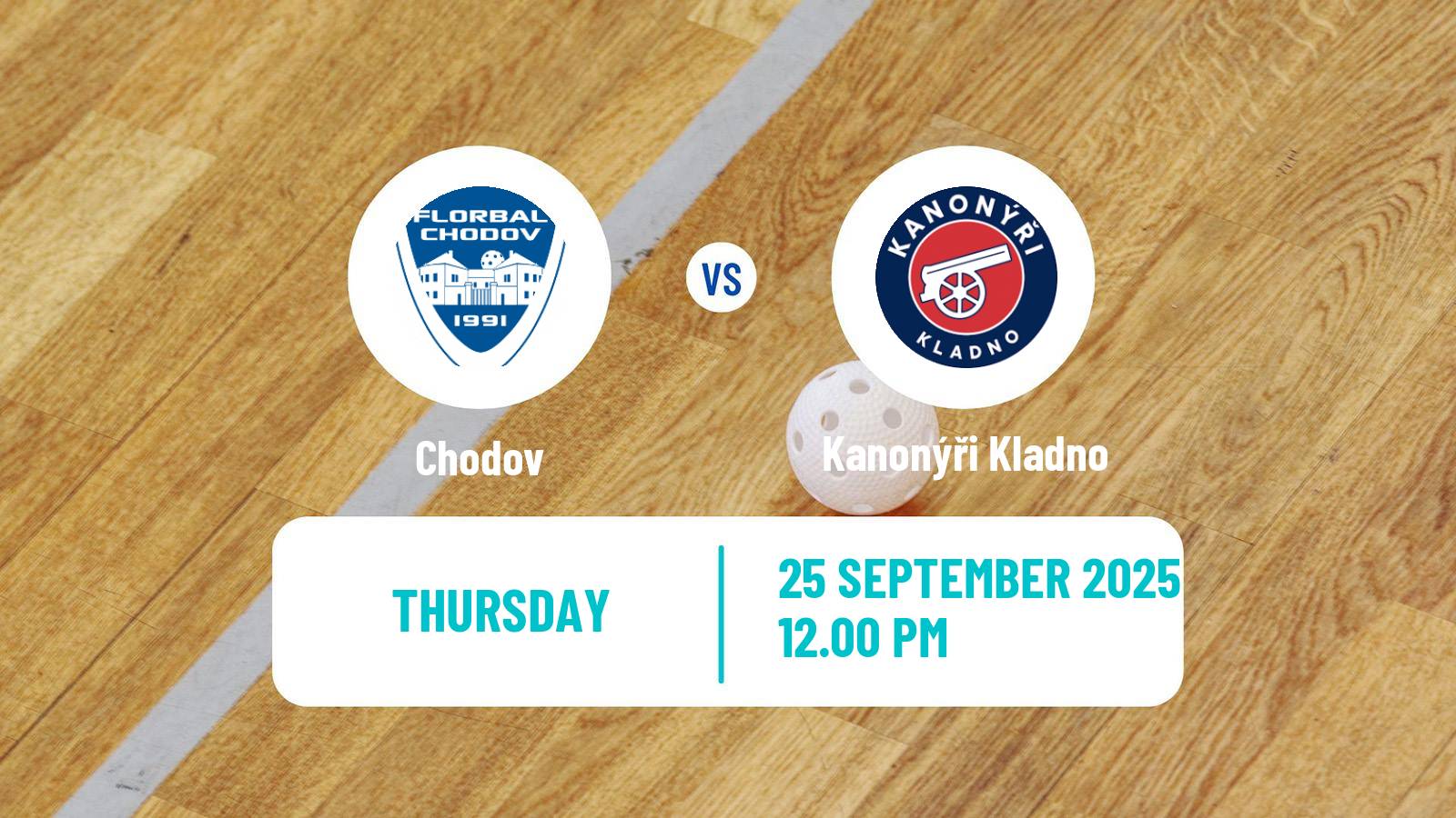 Floorball Czech Superliga Floorball Chodov - Kanonýři Kladno